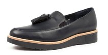 Pair of shoes called Sally. These shoes are in a solid black colour.